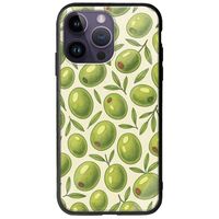 Olive Vibes iPhone 15 Pro Groove TPU (Tempered Glass και TPU)