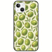 Olive Vibes iPhone 14 Black TPU (Μαύρη Σιλικόνη)
