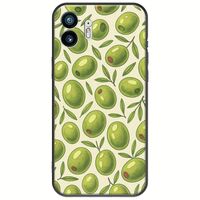 Olive Vibes Nothing Phone (2) Black TPU (Μαύρη Σιλικόνη)