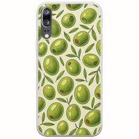 Olive Vibes Huawei P20 Flexible TPU (Διάφανη Σιλικόνη)