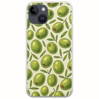 Olive Vibes iPhone 15 Plus Flexible TPU (Διάφανη Σιλικόνη)
