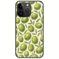 Olive Vibes iPhone 15 Pro Max Black TPU (Μαύρη Σιλικόνη)