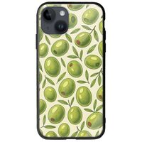 Olive Vibes iPhone 15 Plus Groove TPU (Tempered Glass και TPU)