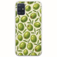 Olive Vibes Samsung Galaxy A71 Flexible TPU (Διάφανη Σιλικόνη)