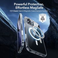 διάφανη θήκη esr iphone 17 με tempered glass
