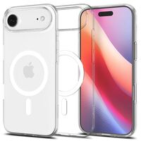 Spigen Liquid Crystal Mag Clear White θήκη για iPhone Air - εμπρός όψη