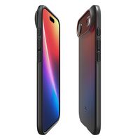 Λεπτή μαύρη θήκη Spigen για iPhone Air με μαγνητικό δακτύλιο MagFit
