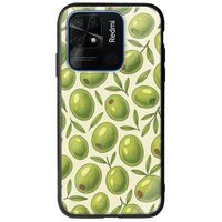 Olive Vibes Xiaomi Redmi 10C Groove TPU (Tempered Glass και TPU)
