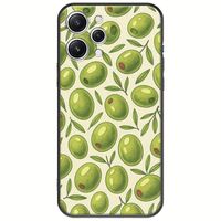 Olive Vibes Xiaomi Redmi 12 5G Black TPU (Μαύρη Σιλικόνη)