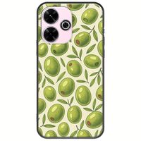 Olive Vibes Xiaomi Poco M6 4G Black TPU (Μαύρη Σιλικόνη)