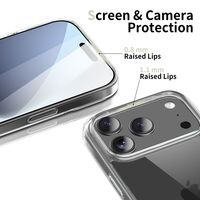Tech Protect Hybrid Clear case για iPhone 17 Pro Max