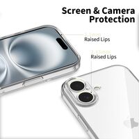 Προστατευτική θήκη κινητού iPhone 17 Flexair Clear TPU