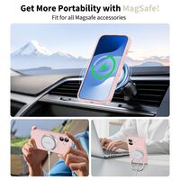 Λεπτομέρεια σιλικόνης Tech Protect Pink Pearl για iPhone 17