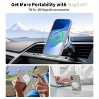 Λεπτομέρεια σιλικόνης Tech Protect Stone Grey για iPhone 17