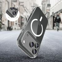 Tech Protect θήκη iPhone 17 Pro Max MagSafe αντικραδασμική διάφανη