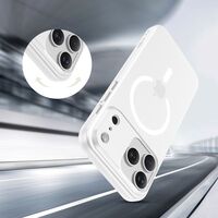 Προστατευτική θήκη iPhone 17 Pro Max με Magsafe λευκή