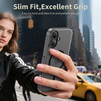 Προστατευτική θήκη MagSafe μαύρη για iPhone 17