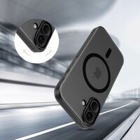 Tech Protect iPhone 17 θήκη ματ μαύρη λεπτή