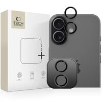 Tech Protect Camring Fit+ Black προστασία κάμερας iPhone 17