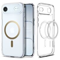 Spigen Ultra Hybrid Mag για iPhone Air σε Clear και Gold χρώμα