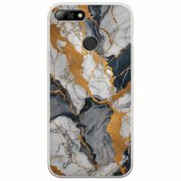 The Marble Collection - Artistic Huawei P Smart Flexible TPU (Διάφανη Σιλικόνη)