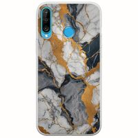 The Marble Collection - Artistic Huawei P30 Lite Flexible TPU (Διάφανη Σιλικόνη)