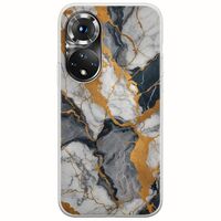 The Marble Collection - Artistic Huawei Honor 50 Flexible TPU (Διάφανη Σιλικόνη)