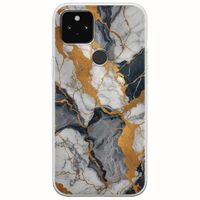 The Marble Collection - Artistic Google Pixel 4a 5G Flexible TPU (Διάφανη Σιλικόνη)