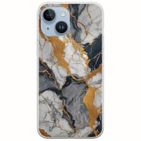 The Marble Collection - Artistic iPhone 15 Flexible TPU (Διάφανη Σιλικόνη)