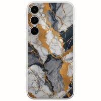 The Marble Collection - Artistic Samsung Galaxy S24 5G Flexible TPU (Διάφανη Σιλικόνη)