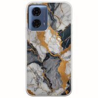 The Marble Collection - Artistic Motorola Moto G24 Flexible TPU (Διάφανη Σιλικόνη)