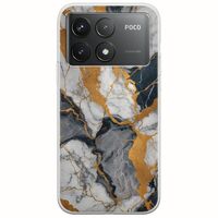 The Marble Collection - Artistic Xiaomi Poco F6 Pro 5G Flexible TPU (Διάφανη Σιλικόνη)