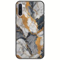 The Marble Collection - Artistic Samsung Galaxy Note 10 Black TPU (Μαύρη Σιλικόνη)