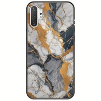 The Marble Collection - Artistic Samsung Galaxy Note 10 Plus Black TPU (Μαύρη Σιλικόνη)