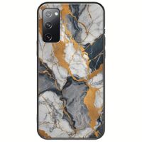 The Marble Collection - Artistic Samsung Galaxy S20 Black TPU (Μαύρη Σιλικόνη)