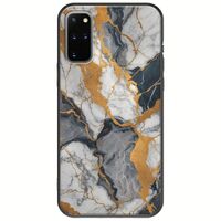 The Marble Collection - Artistic Samsung Galaxy S20 Plus Black TPU (Μαύρη Σιλικόνη)