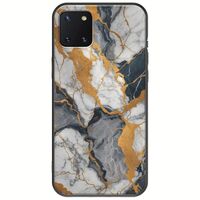 The Marble Collection - Artistic Samsung Galaxy Note 10 Lite Black TPU (Μαύρη Σιλικόνη)