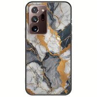 The Marble Collection - Artistic Samsung Galaxy Note 20 Ultra Black TPU (Μαύρη Σιλικόνη)