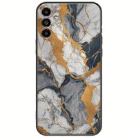 The Marble Collection - Artistic Samsung Galaxy A04s Black TPU (Μαύρη Σιλικόνη)