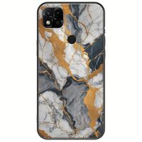 The Marble Collection - Artistic Xiaomi Redmi 10A Black TPU (Μαύρη Σιλικόνη)