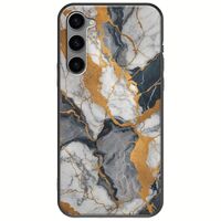 The Marble Collection - Artistic Samsung Galaxy S23 Plus 5G Black TPU (Μαύρη Σιλικόνη)