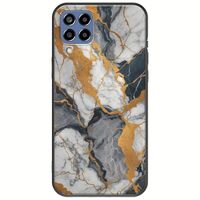 The Marble Collection - Artistic Samsung Galaxy M33 5G Black TPU (Μαύρη Σιλικόνη)