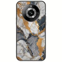 The Marble Collection - Artistic Realme 11 Pro 5G Black TPU (Μαύρη Σιλικόνη)