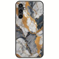 The Marble Collection - Artistic Samsung Galaxy S23 FE 5G Black TPU (Μαύρη Σιλικόνη)
