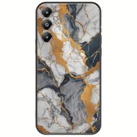 The Marble Collection - Artistic Samsung Galaxy A25 5G Black TPU (Μαύρη Σιλικόνη)