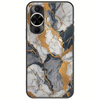 The Marble Collection - Artistic Huawei Nova 12s Black TPU (Μαύρη Σιλικόνη)