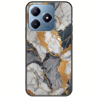 The Marble Collection - Artistic Realme C63 Black TPU (Μαύρη Σιλικόνη)