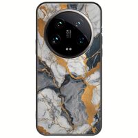 The Marble Collection - Artistic Xiaomi 14 Ultra 5G Black TPU (Μαύρη Σιλικόνη)