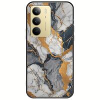 The Marble Collection - Artistic Realme C75 4G Black TPU (Μαύρη Σιλικόνη)
