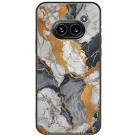 The Marble Collection - Artistic Nothing Phone (2a) 5G Black TPU (Μαύρη Σιλικόνη)